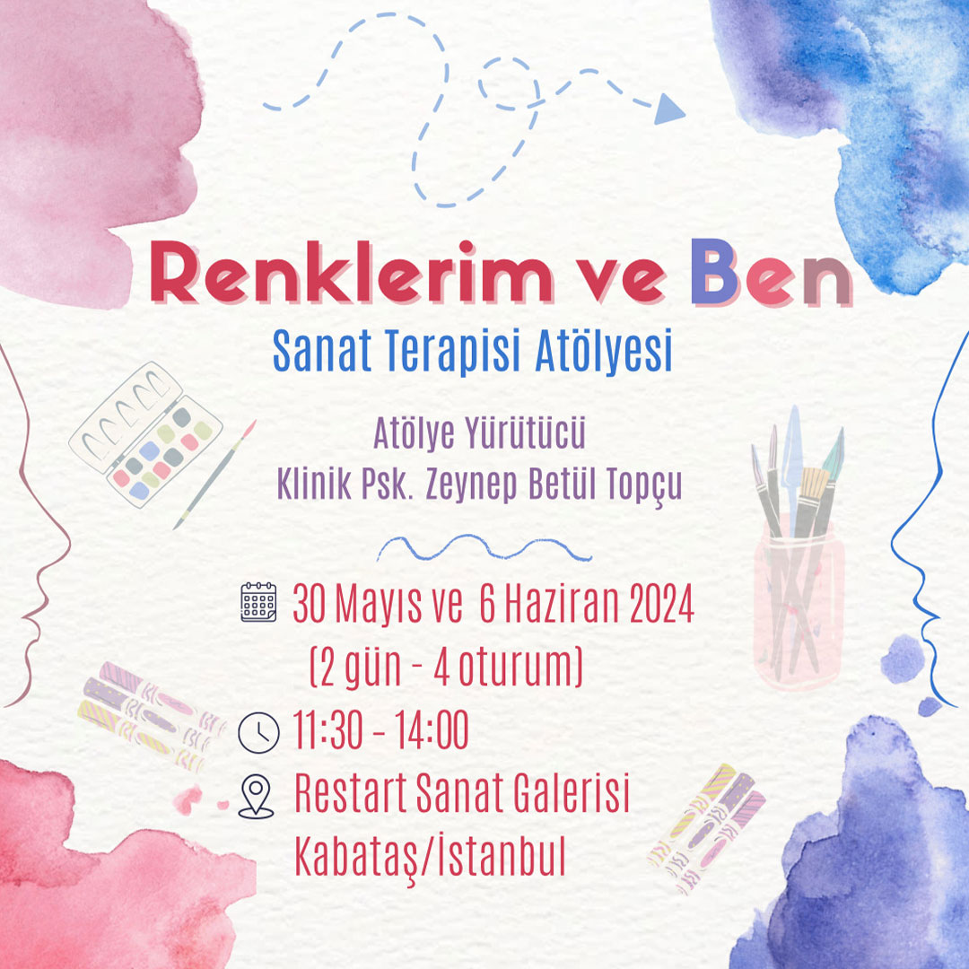 Renklerim ve Ben Sanat Terapisi ve Atölyesi
