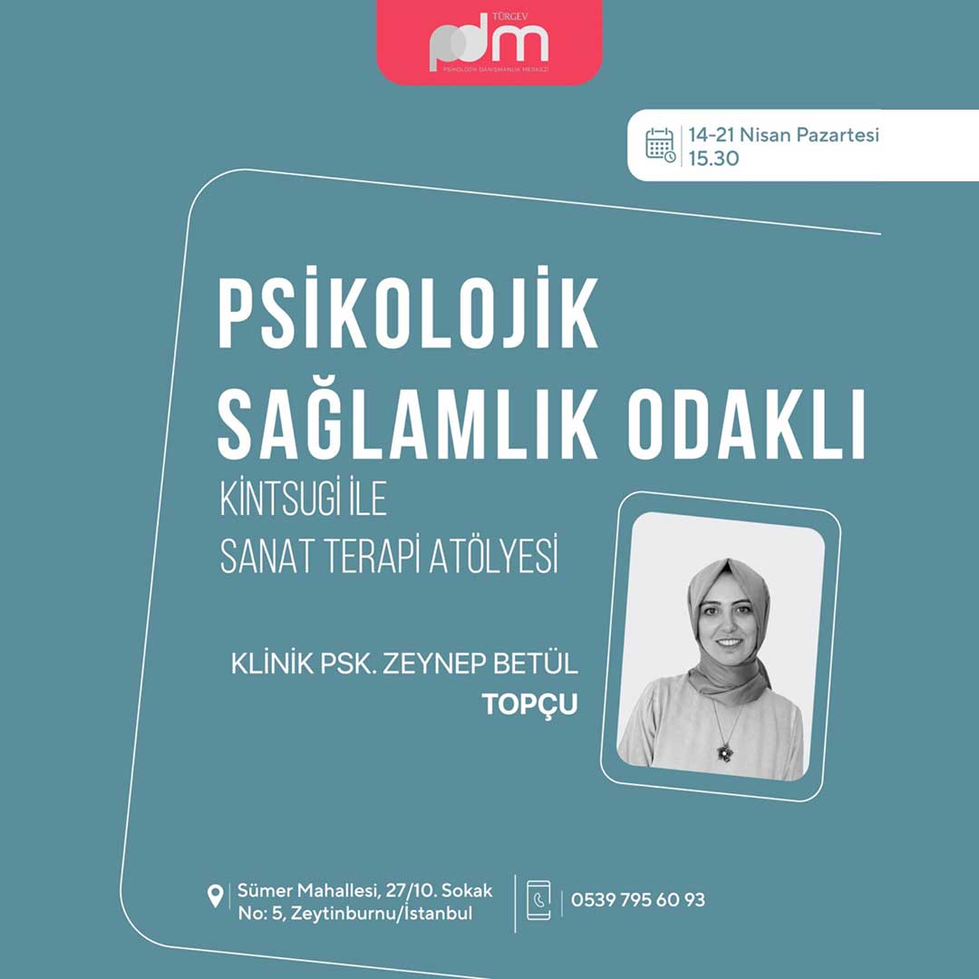 Psikolojik Sağlamlık Odaklı Kintsugi ile Sanat Terapi Atölyesi